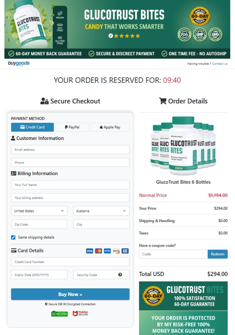 glucotrust bites-order-secure-official website-payment